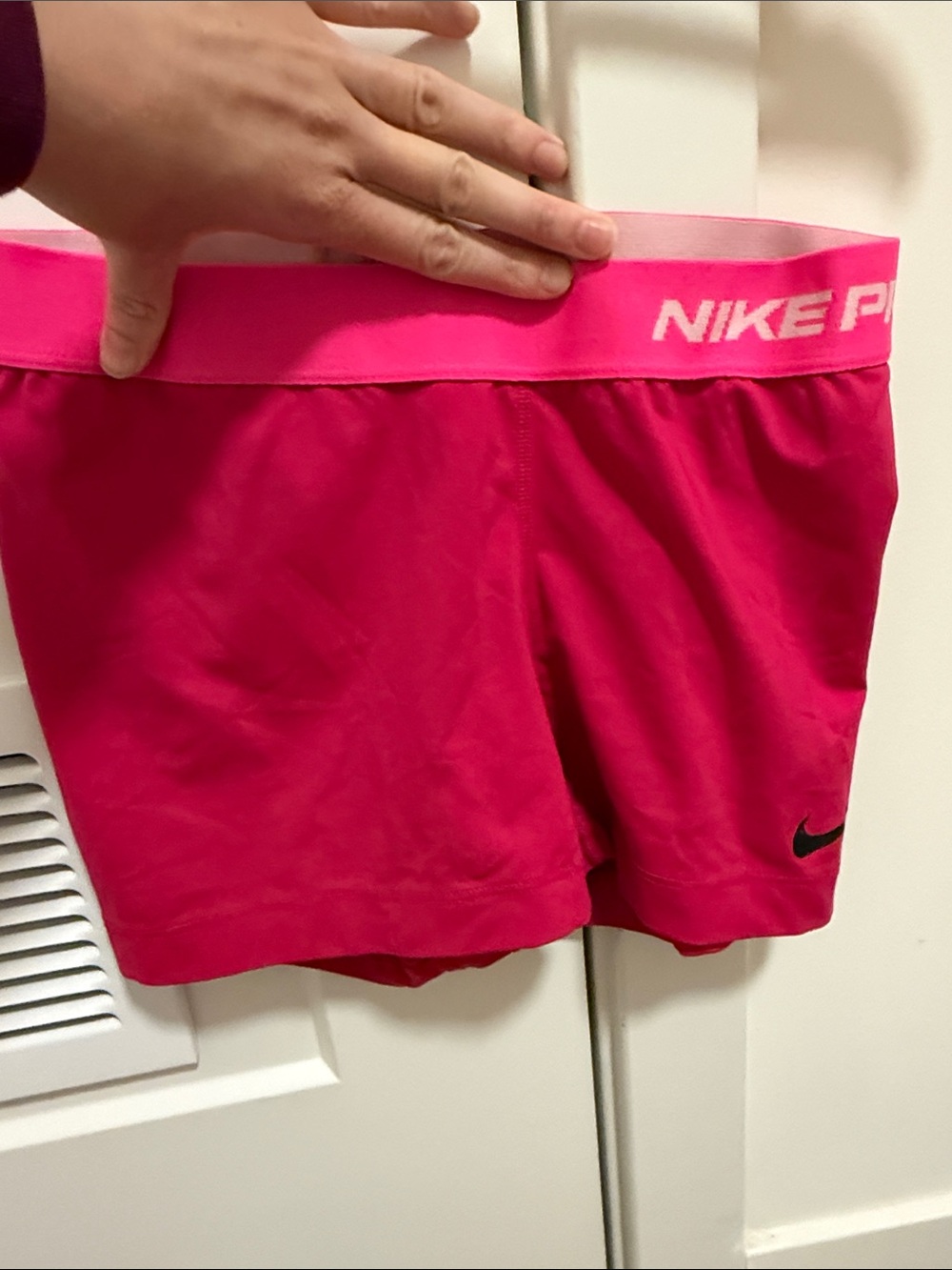 Nike Women’s Hot Pink Performance Athletic Shorts
